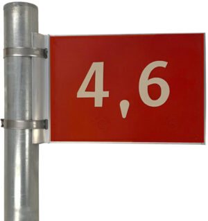 Brandpost­flagga
