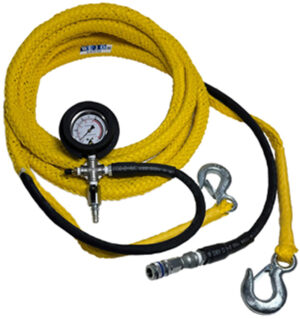 Kombinationslina med manometer
