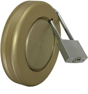 Lock inkl hänglås – lösning med hänglås för extra säkerhet